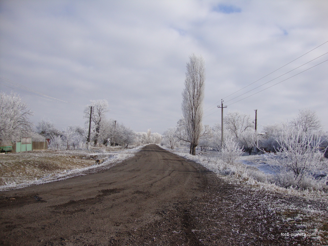 Дорога на Водяно.