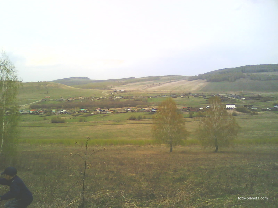 Деревня с горы