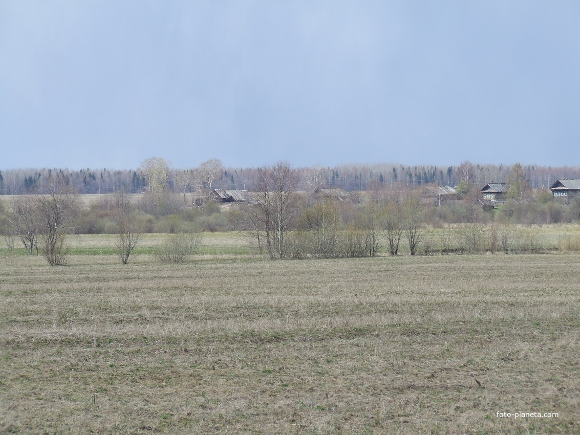 Старая Рудка, Старая улица. Апрель.