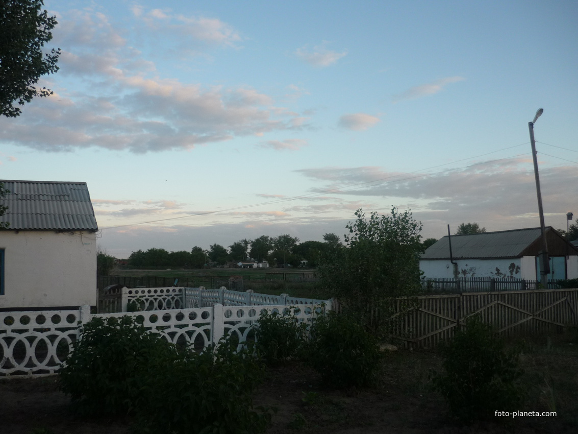 Вид села Косколь