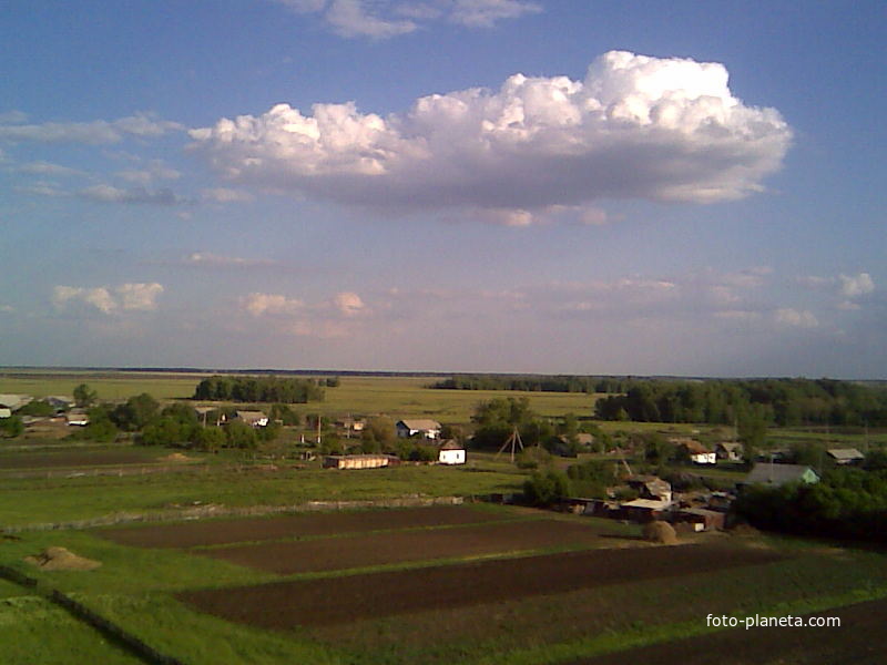 Вид с водонапорной башни