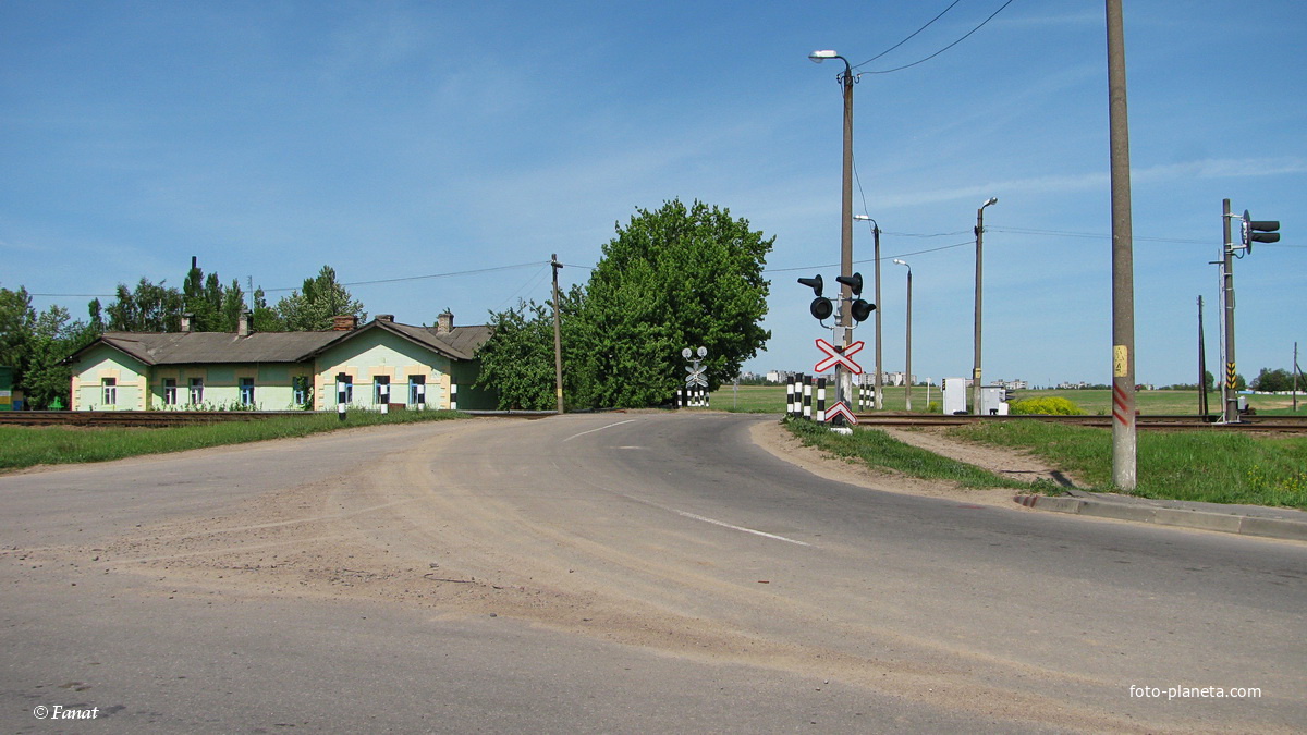 Переезд со стороны д. Козенки