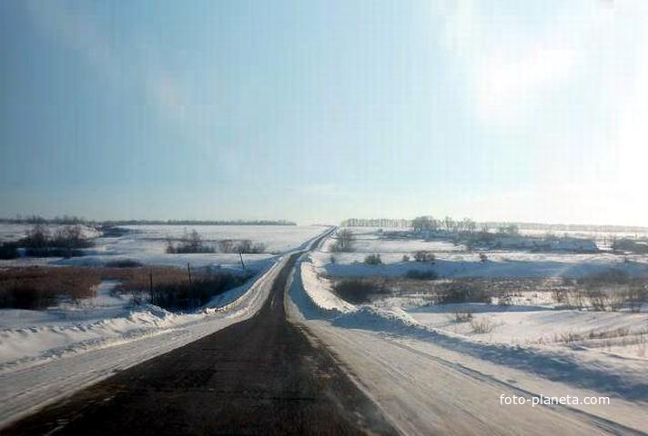 Дорога в Никольскую Пёстровку