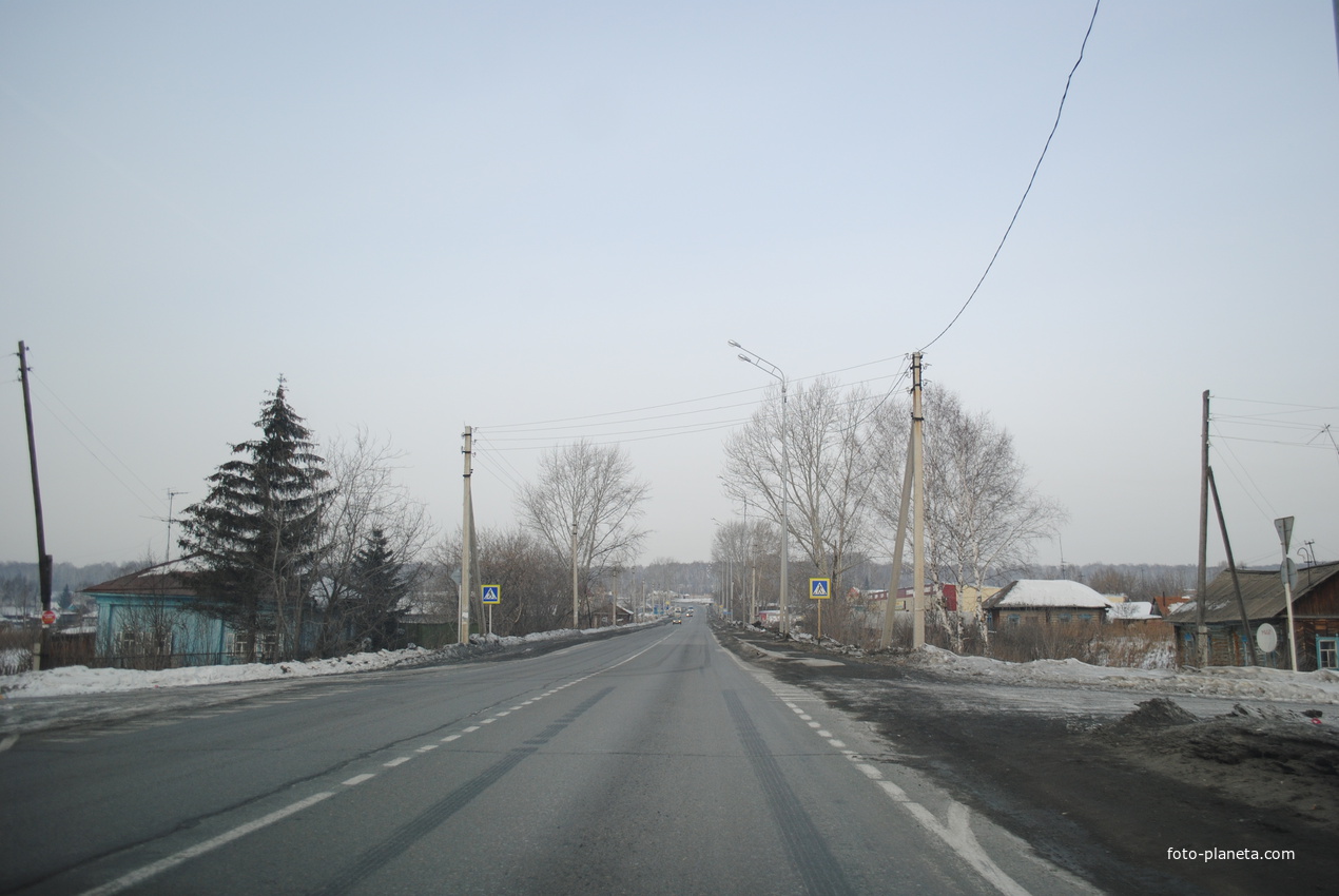 Трасса через Плотниково.