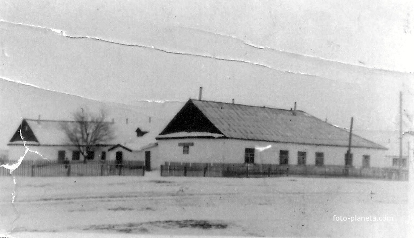 Аккемир, старая школа 1972