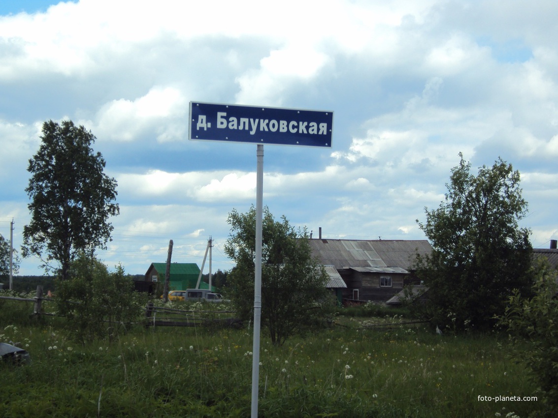 деревня Балуковская