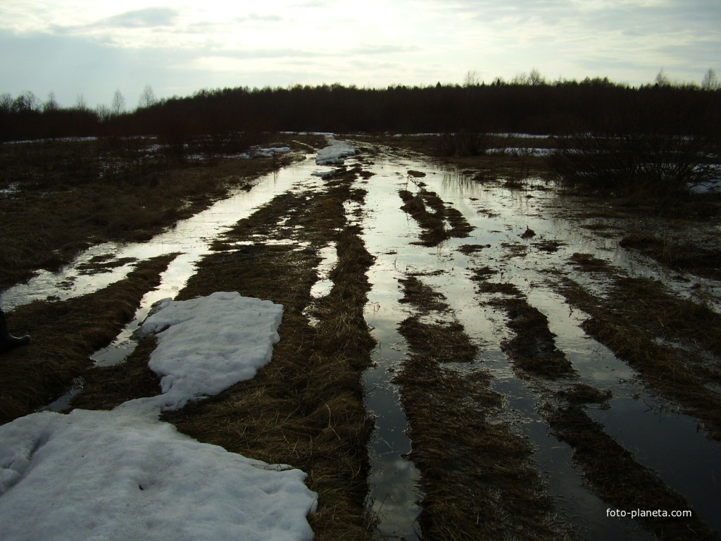 Дорога жизни. д.Орда