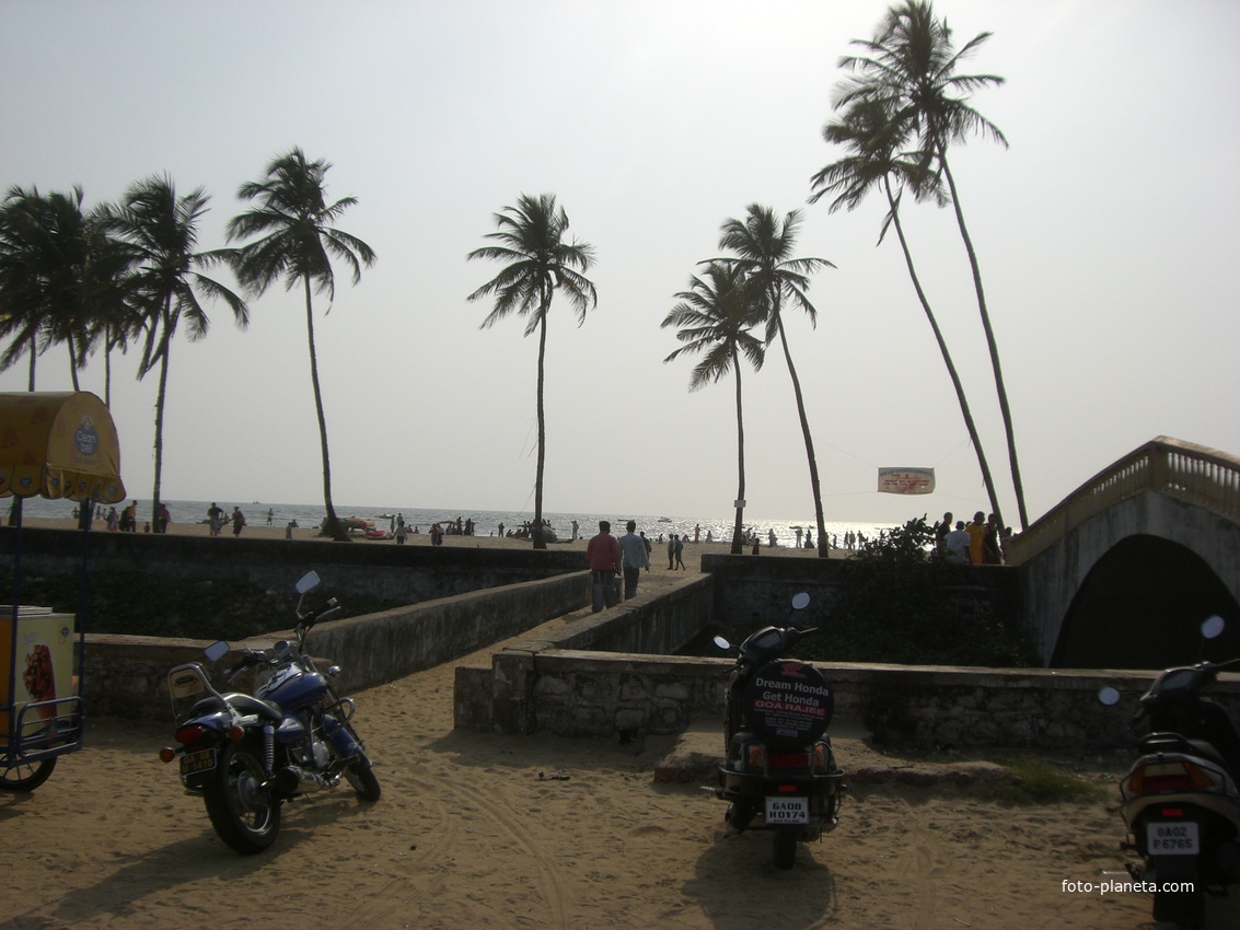 Colva Beach, Goa, India.