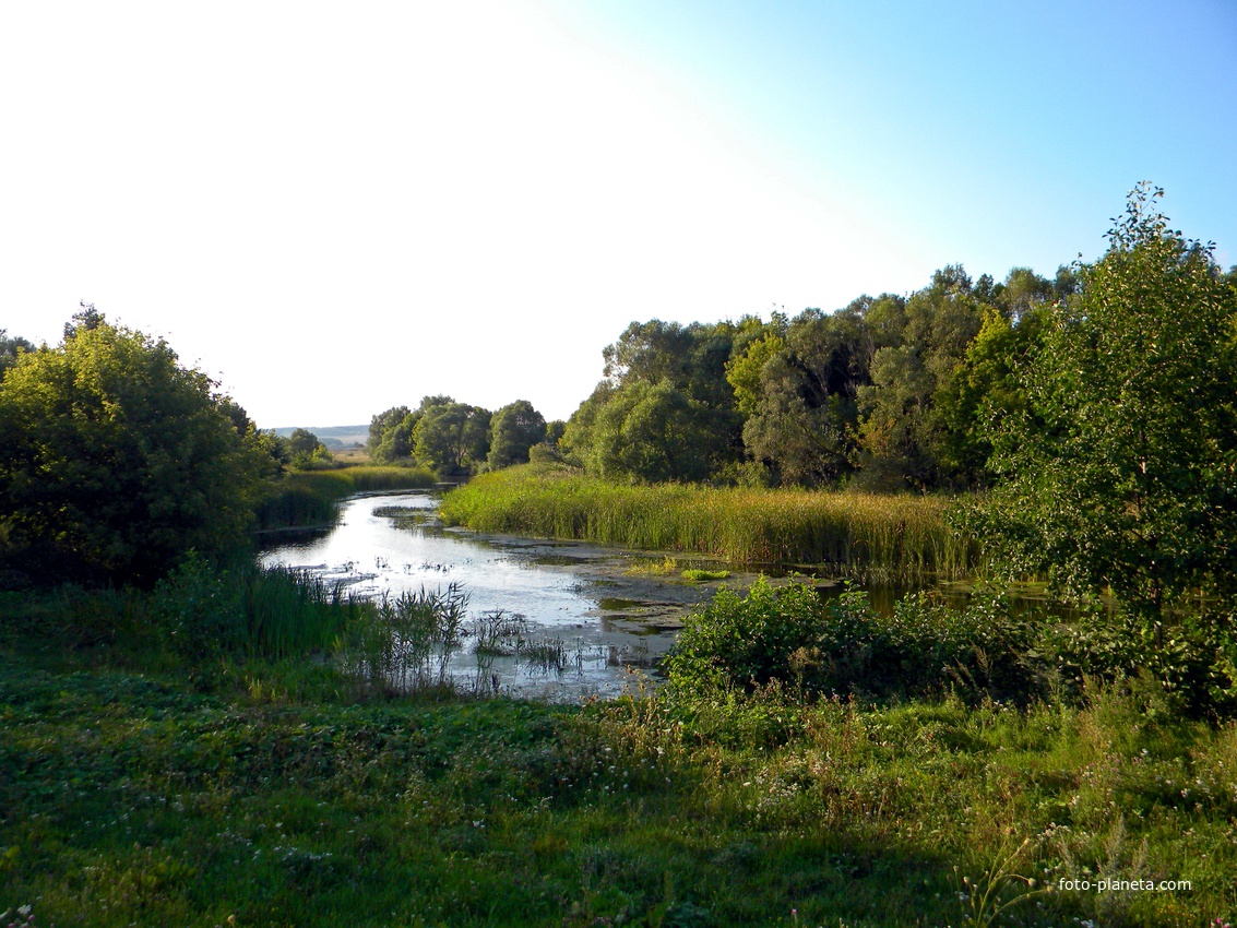 Пейзаж в селе Самарино