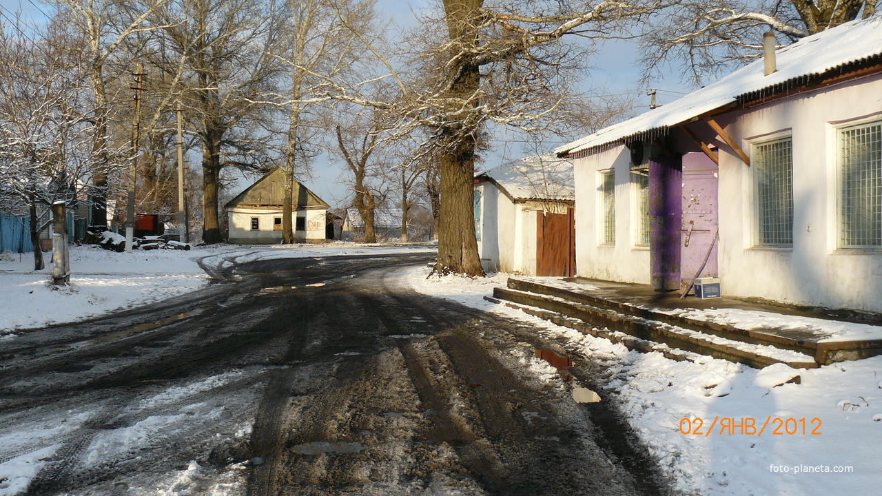 центральная улица Степанова.