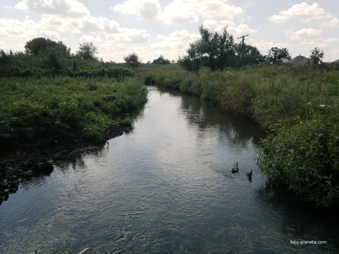 Каменоломни. Река Грушевка.