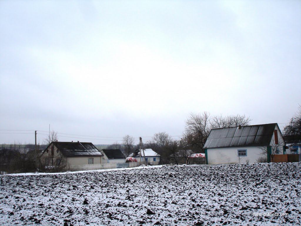 Зима 2011 (вид от дома по ул. Вокзальная 3)