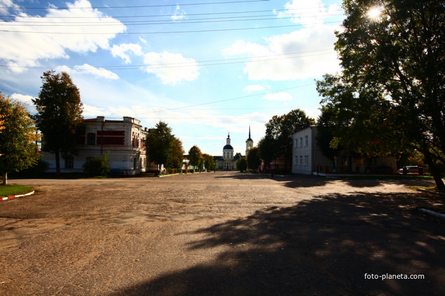 Центральная городская площадь, г. Мосальск