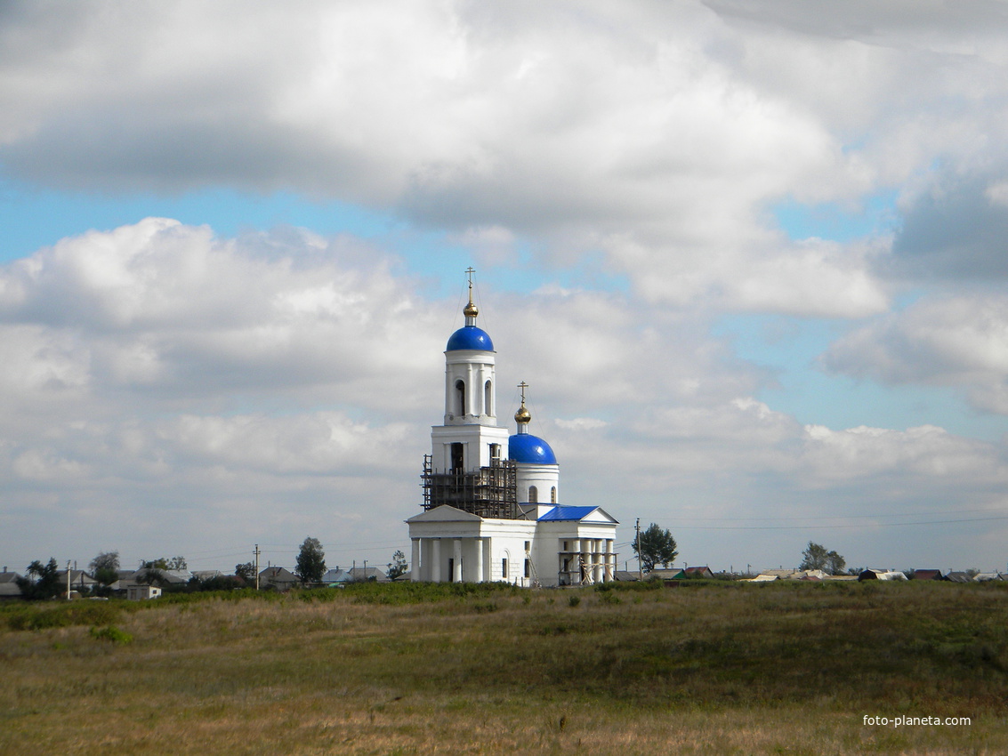 Церковь святителя Митрофана Воронежского в селе Букреевка