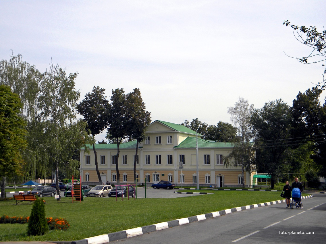 Бывший дом помещика Коробкова в городе Губкин