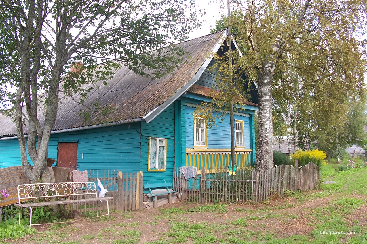 деревня Петрово-Сосницы ( Секратово), дом Герасимовых, август 2012 года