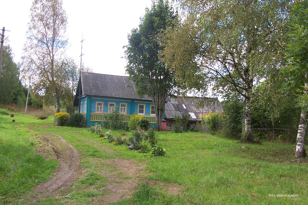 деревня Петрово-Сосницы ( Секратово), дом Герасимовых, август 2012 года