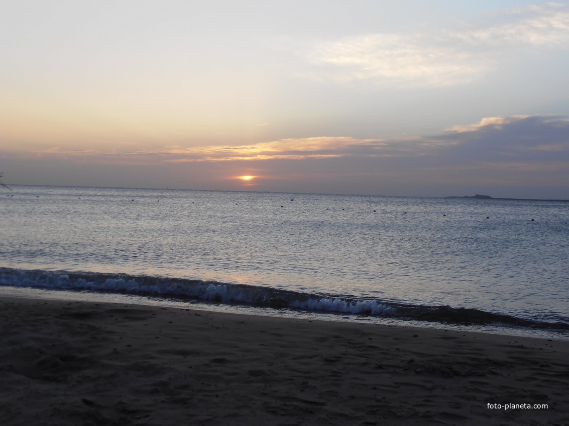 Красное море восход(Отель Солимар Парадайз Сафага)