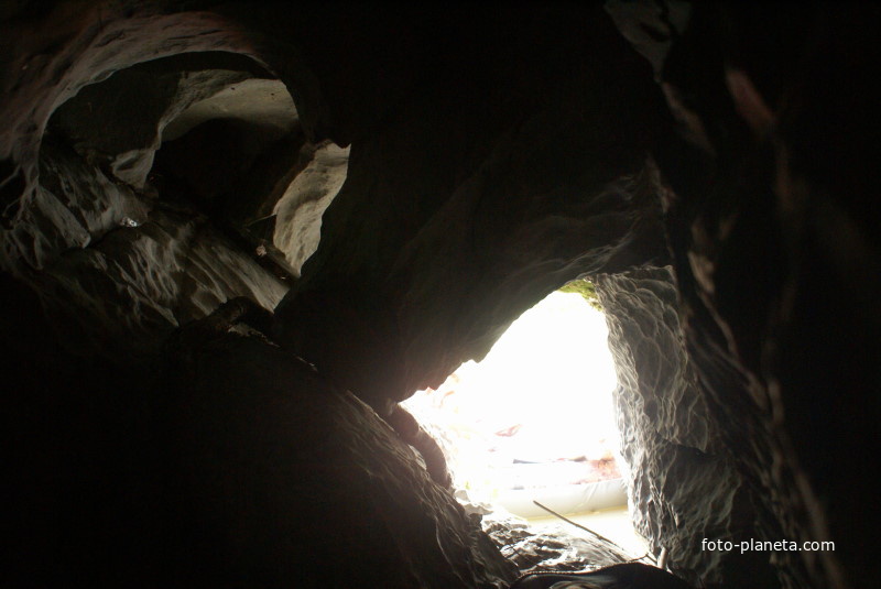 Лаз пещеры Осиновская
