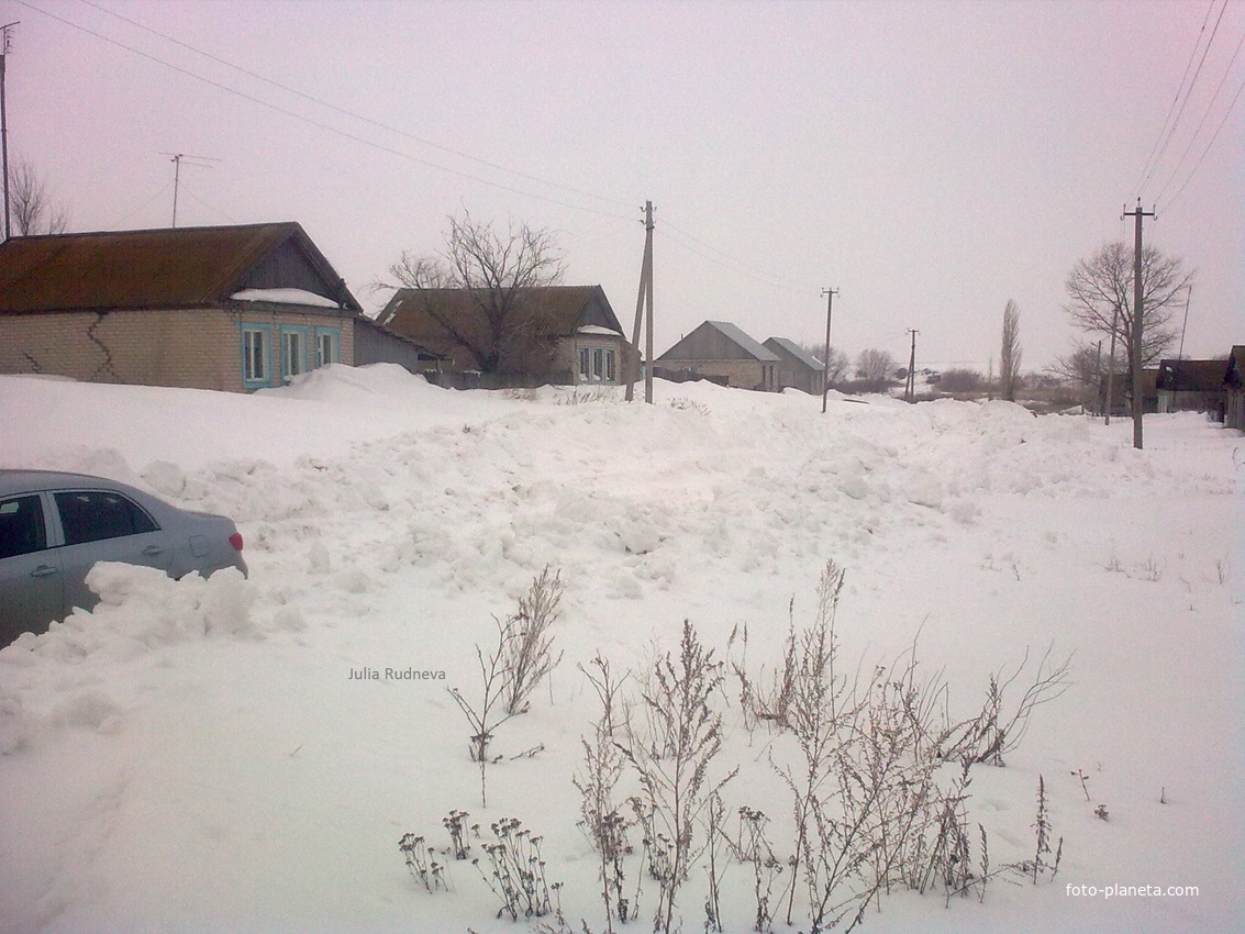 С.Пензенка.Зима 2012