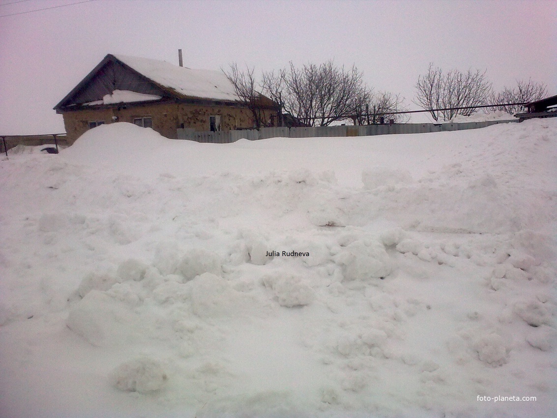 С.Пензенка.Зима 2012