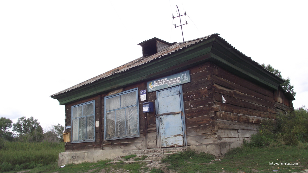 магазин на улице Центральная в селе Талдинка