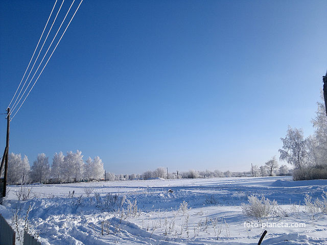 зима в Большом Избердее