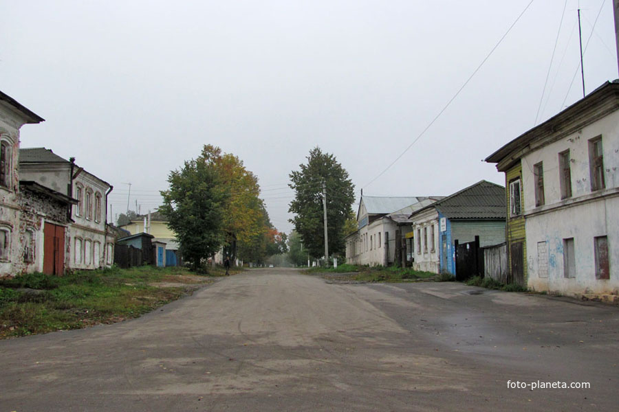Один из самых маленьких городов России.