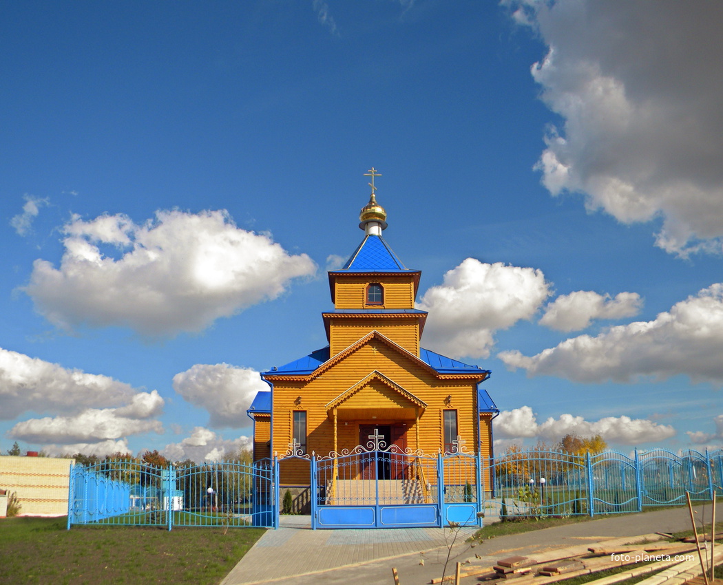 Успенский храм в селе Соколовка