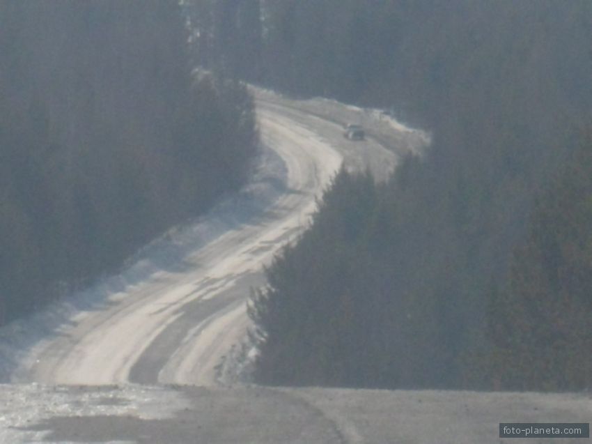 трасса Усть-Илимск - Братск