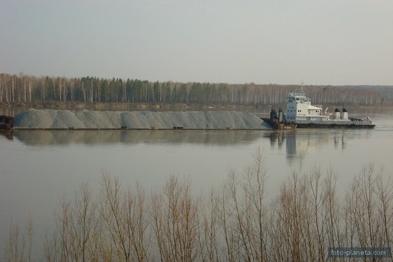 река, деревня Пристань-почта