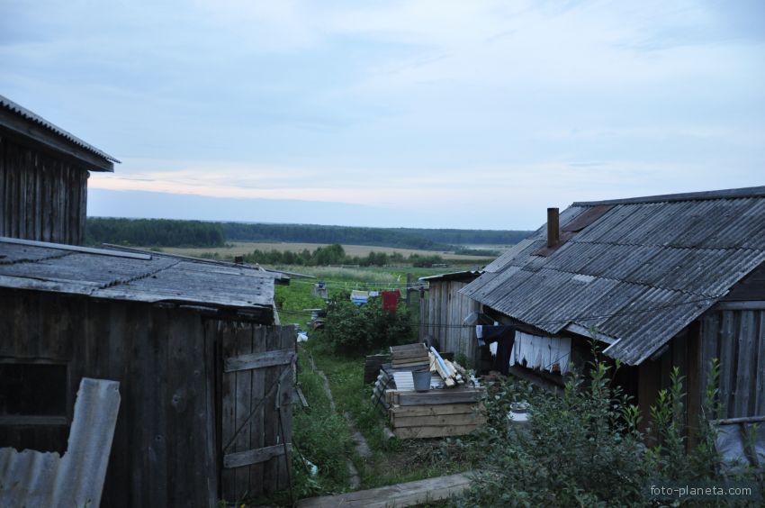 Вид из деревни