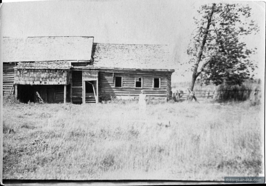 Деревня Бурово. Родина моя.  1965г.