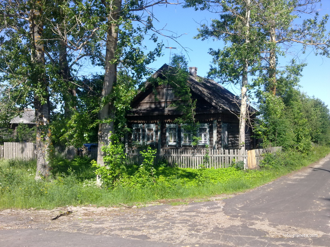 с. Пелегово (лето) на перекрёстке