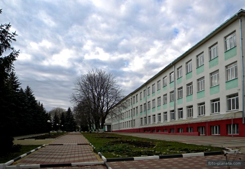 Здание школы поселка Ивня