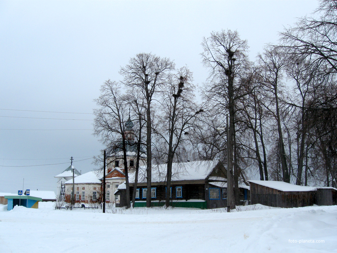 с. Пелегово (зимняя сказка)