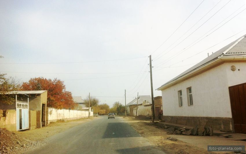 одна из улиц села 2012