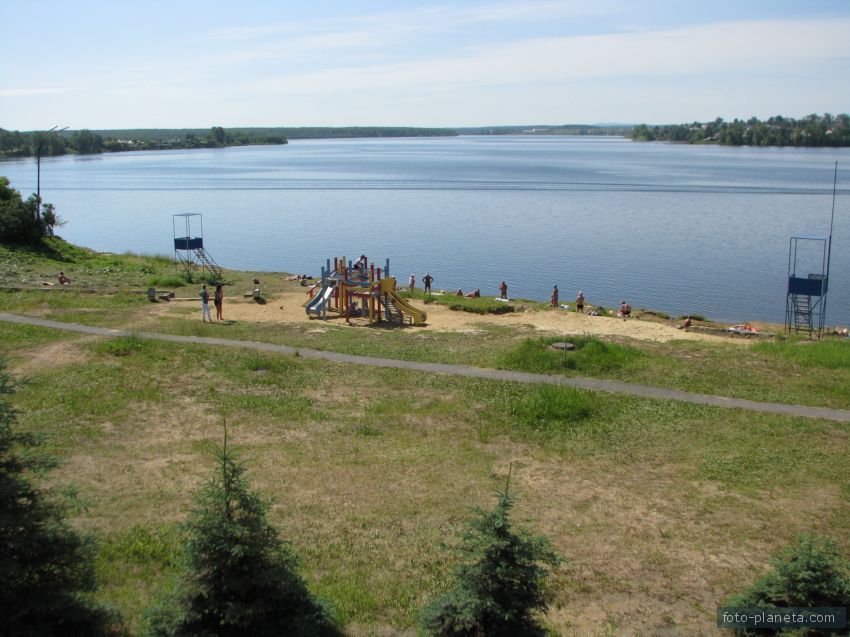 Городской пляж на ул. Горошникова