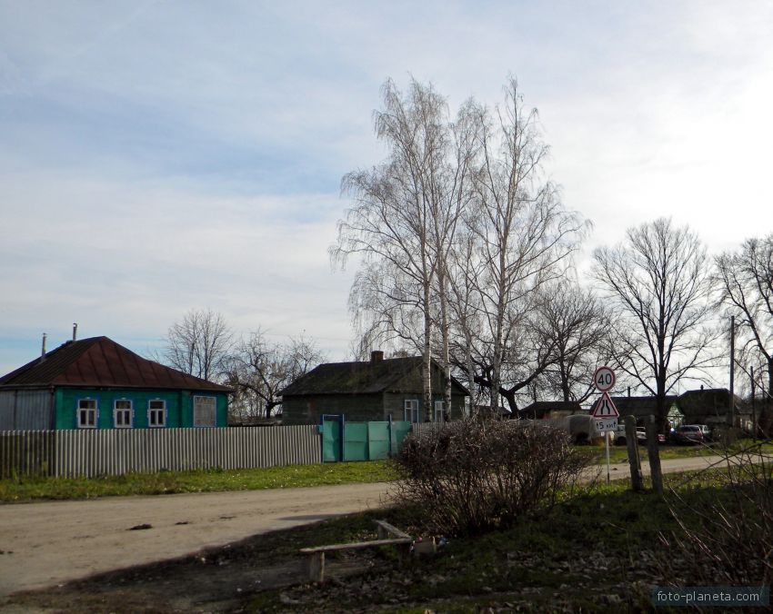 Облик села Нижнее Солотино