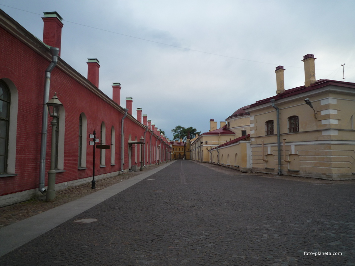 Петропавловская крепость  улицы
