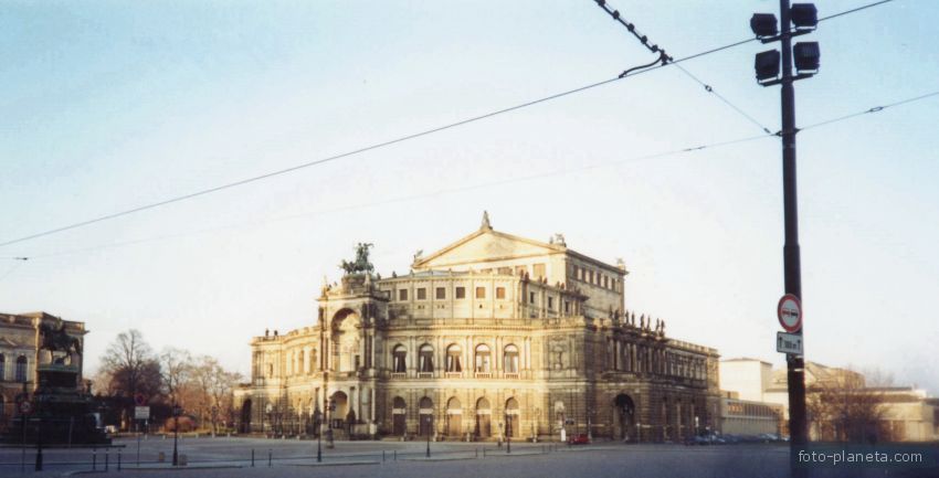 Дрезден. Оперный театр.