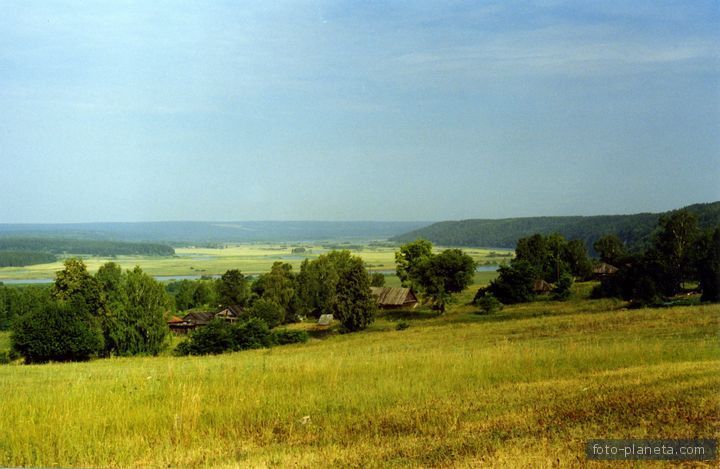 Ломотино вид с юга, 1995 год