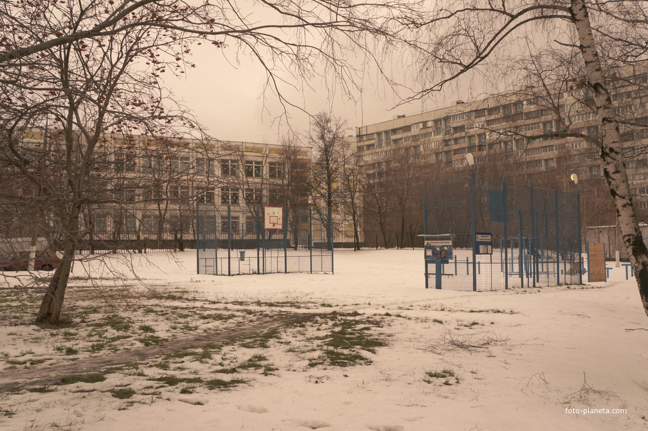 Баскетбольная площадка