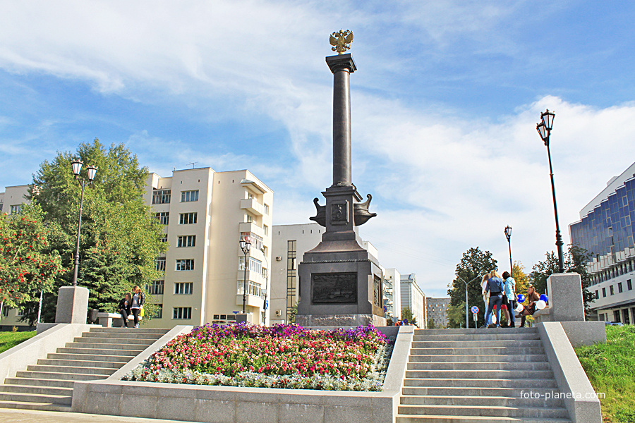 Стела &quot;Архангельск - город воинской славы&quot;