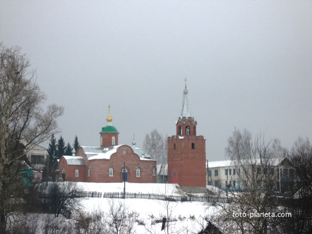 Храм села Тобурданово (зима).15.02.2009 г.