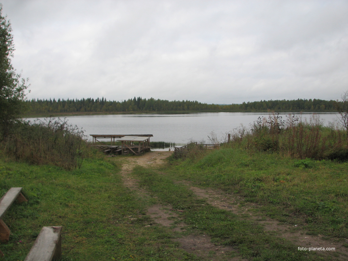 Воробьевская,Озеро