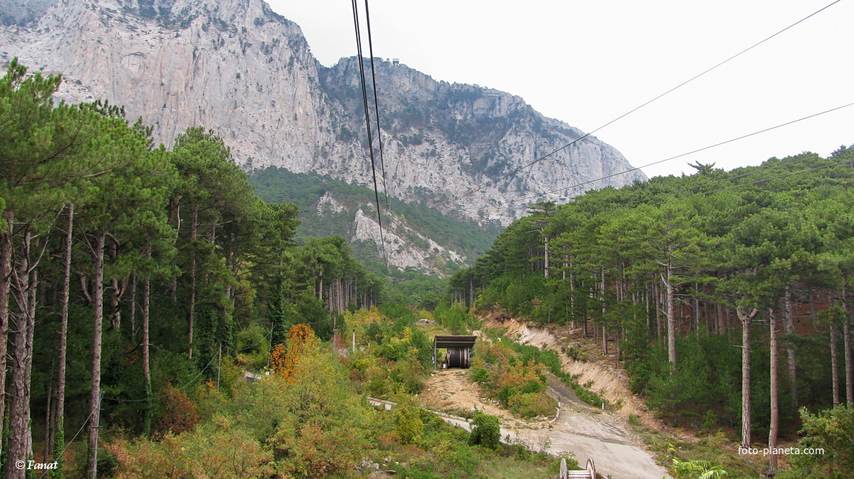 Подъем со станции Сосновый Бор на Ай- Петри