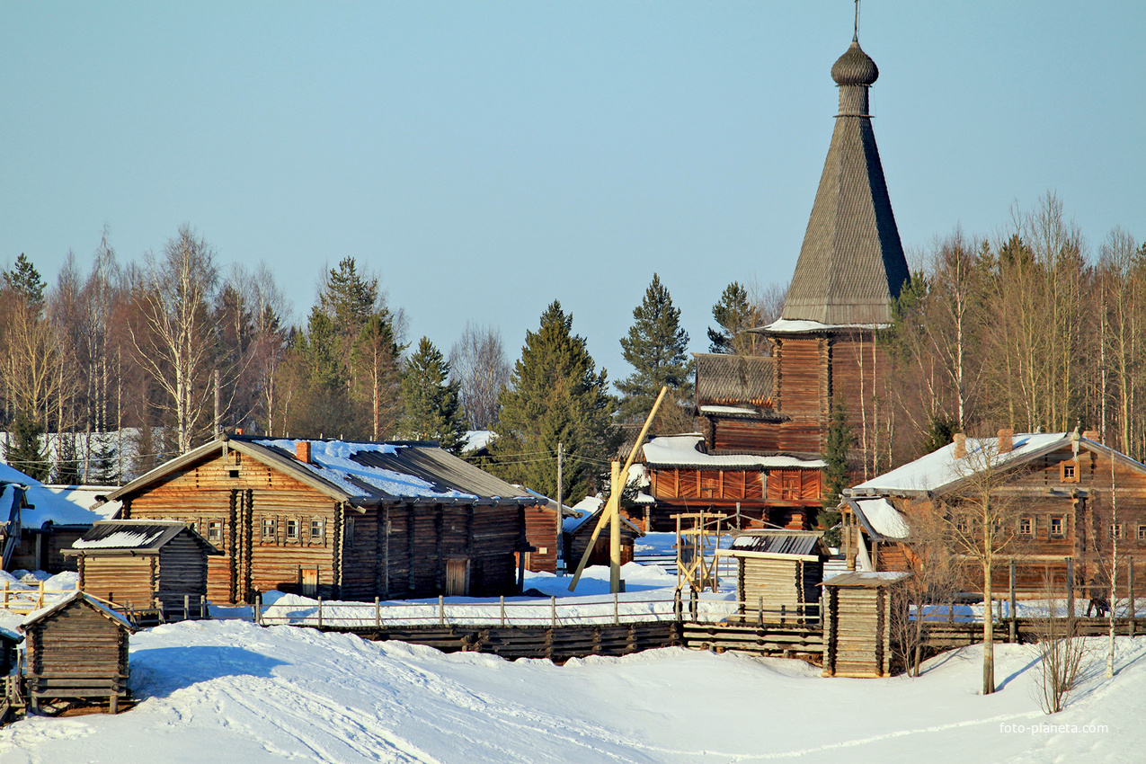 Экспозиция музея в Малых Корелах
