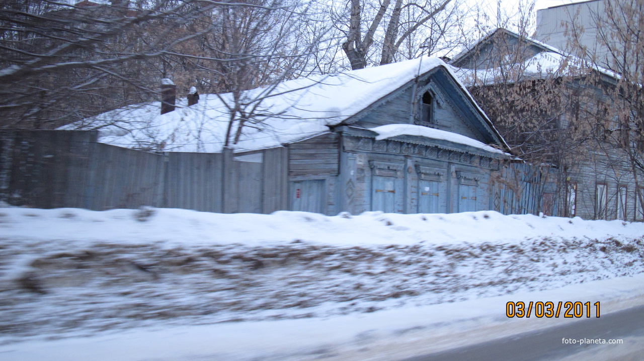 старый дом на ул.Чапаева