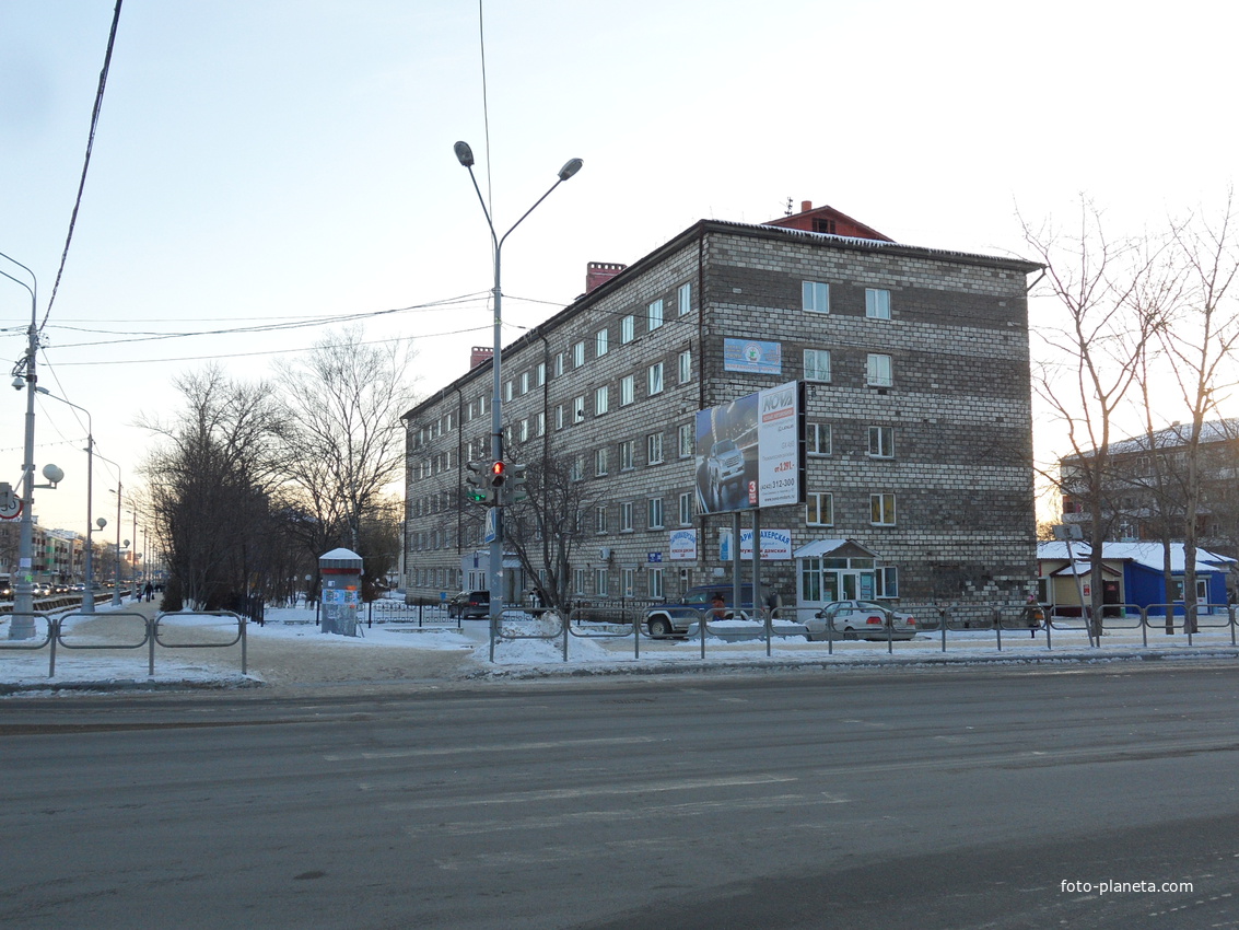 Южно-Сахалинск. Общежитие педагогического колледжа.